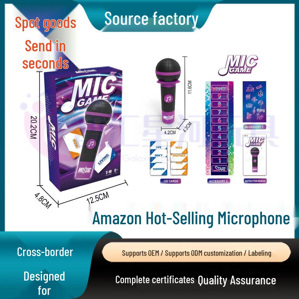 Cross-border TK Hot Mic for KTV, Family Gatherings & Karaoke Party Games