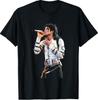 Michael Jackson zpívající Bad Světové turné 1988 Tričko