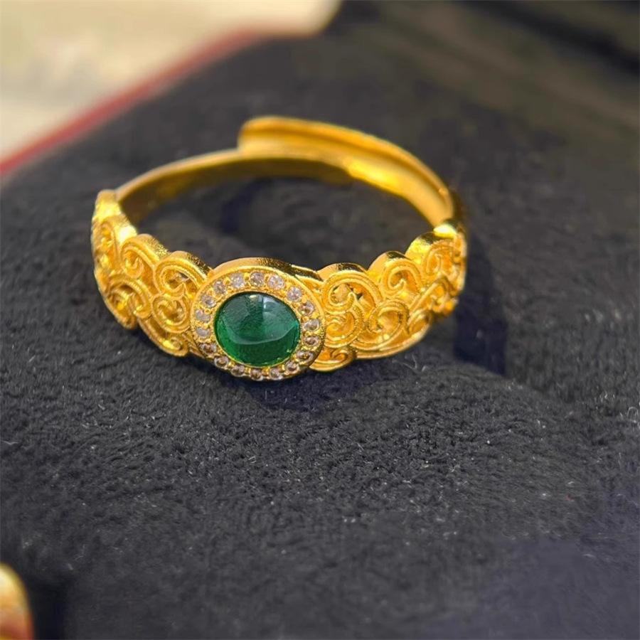 Over 120 Styles Korean style zircon diamond ring women's 925 sterling silver spring and summer niche light luxury high-end index finger ring open ring