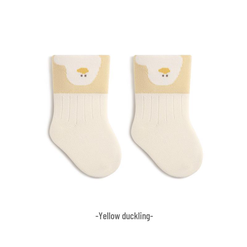 Seamless Cotton Baby Socks: Spring to Autumn Collection for Newborns and Toddlers