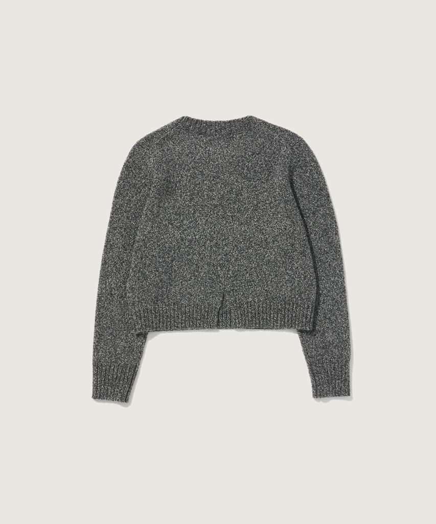 PLAC WOMEN Rws Wool Round Neck Knit Charcoal
