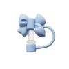 Splash Proof Silicone Straw Covers Dust Proof Plugs Protector Leak-Proof Bow Straw Cover Cap Reusable for 40/30 oz Tumbler Cups