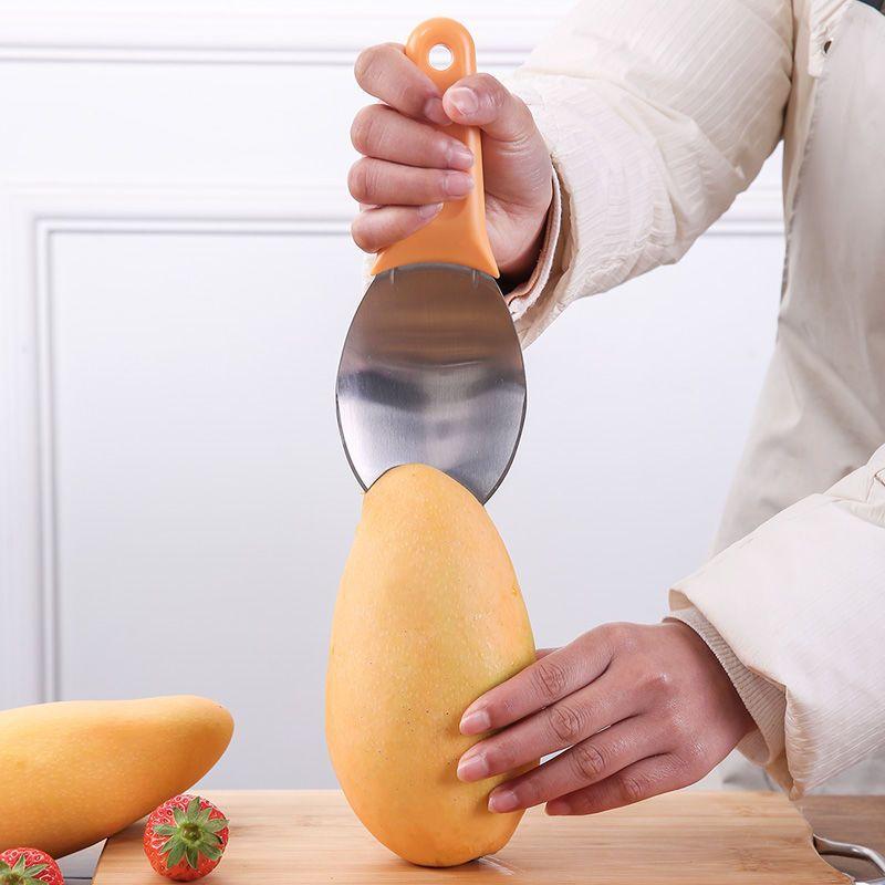 Mango Knife Cutting Mango Granule Tool Multi-function Peeling Mango Peeling Separator Peeling Knife Mango Digging Spoon