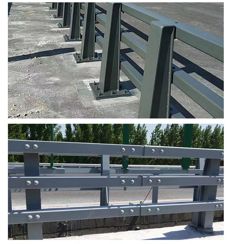 Q235 Bridge Anti-Collision Barrier for Landscape, Road, and River Protection