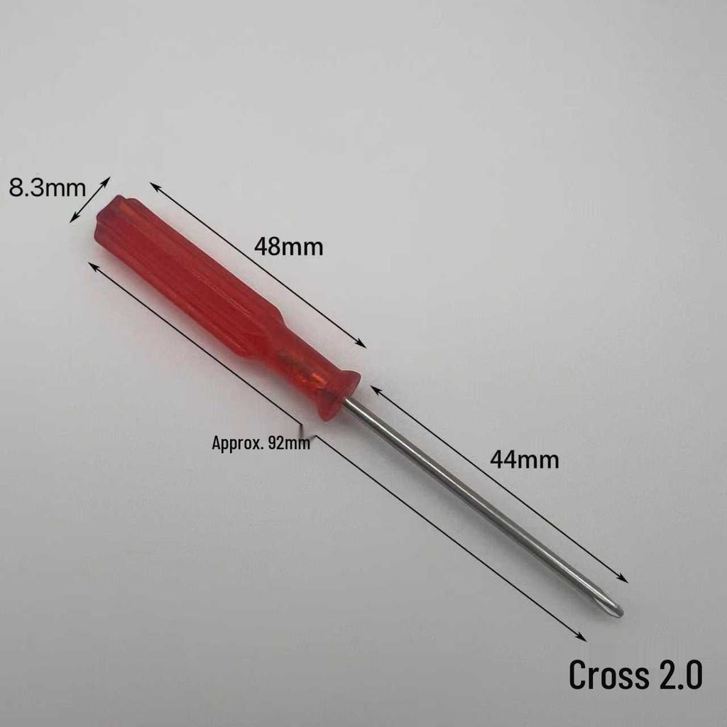 Screwdriver Set: Phillips & Flathead (1.5, 2.0, 3.0) with Toy Gift for Small Repairs