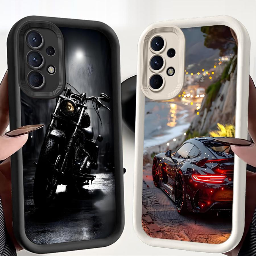 Luxury Supercar Car Phone Cover Case for Samsung Galaxy A16 A23 A56 A12 A13 A15 A35 A36 A51 A73 A26 A32 A34 A53 A54 A71 A72