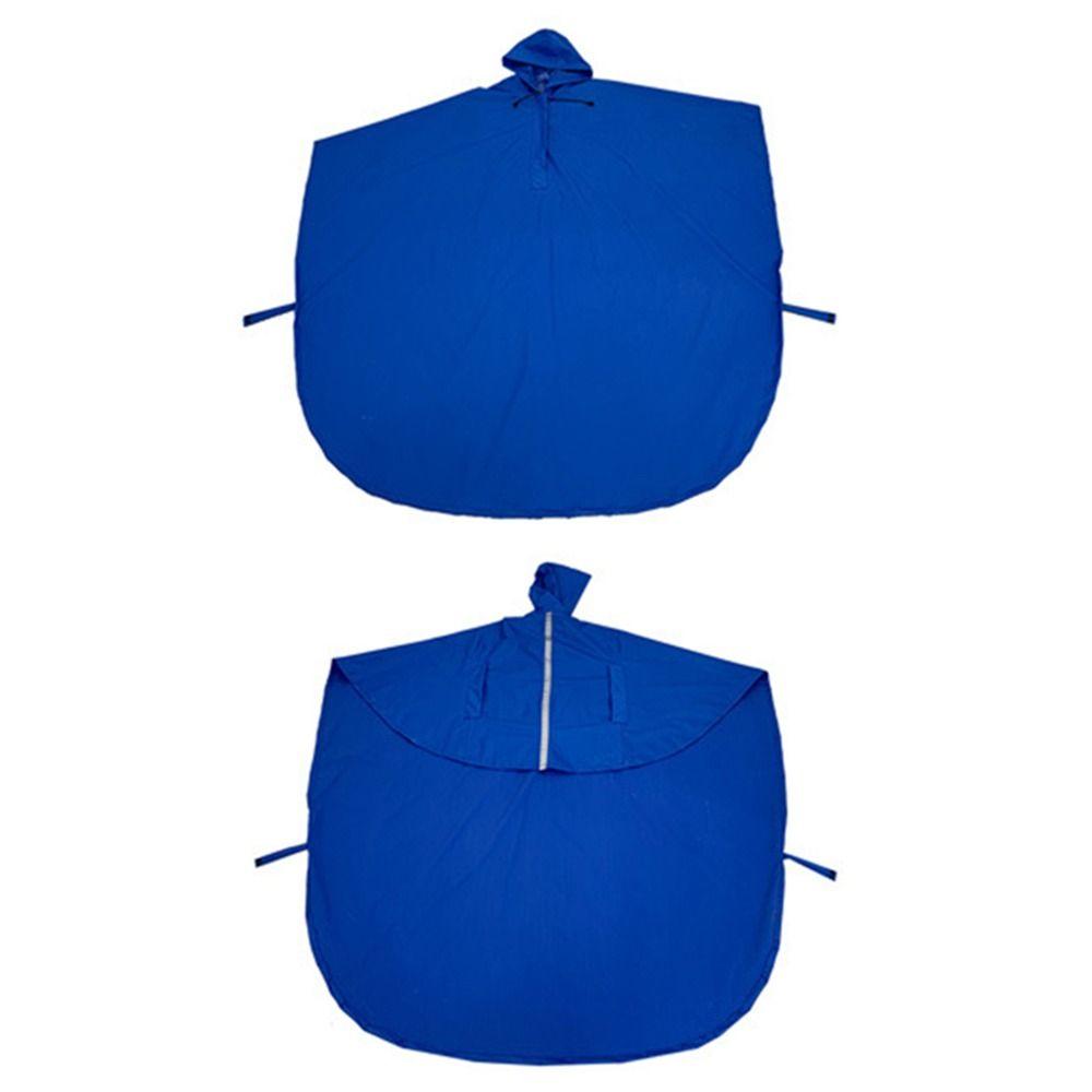 Packable Wheelchair Waterproof Poncho Lightweight Rain Cover for Wheelchair Elderly синий