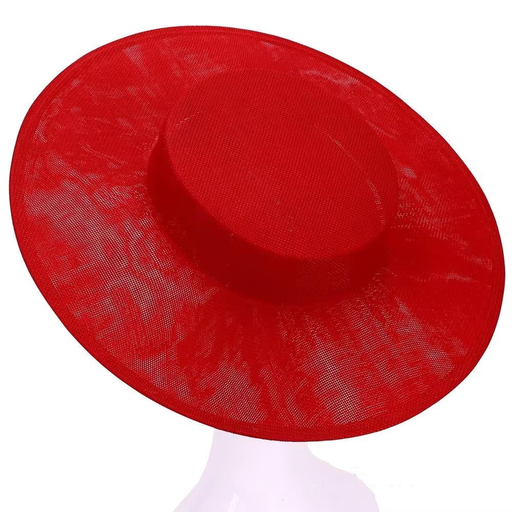 Fascinator Base Monocolore alla Moda Copricapo 33 CM Cappello Fascinator Vintage Cappello Formale Molti Colori Cappello Derby Ragazza
