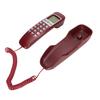 KXT333CID Corded Wall Phone Multifunction Retro Wall Mountable Telephone with LCD Display for Hotel Home Office