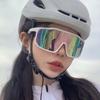 1pcs Unisex Large-frame Sports Sunglasses, Windproof Goggles for Hiking, Skiing and Cycling.
