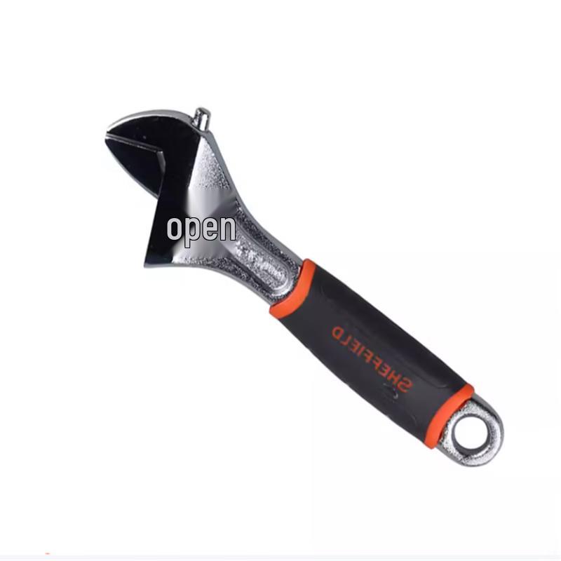 Gang Dun 10-inch Chrome Vanadium Steel Adjustable Wrench