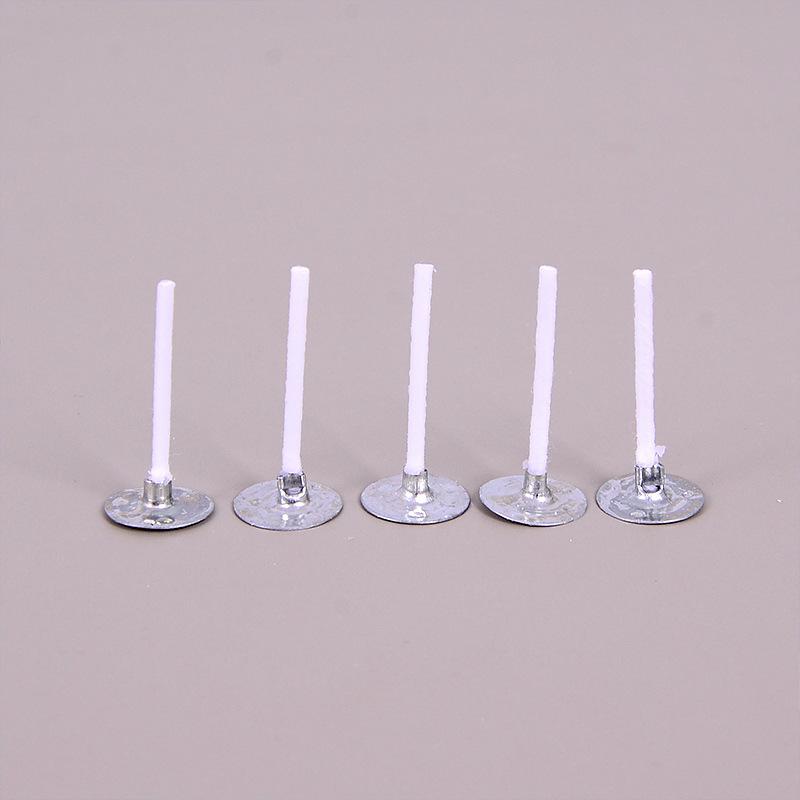 Cross-Border Cotton Wick Wax Core Tealight with Aluminum Shell