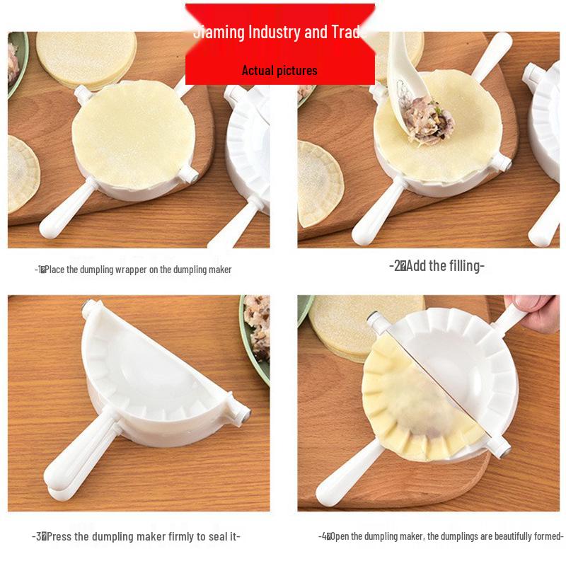 Extra Große Handgemachte Knödel- & Empanadaform Presse