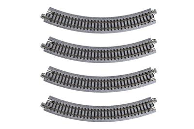 KATO N Gauge Curved Track R216-45° 4 Pieces 20-170 Railroad Model Supplies