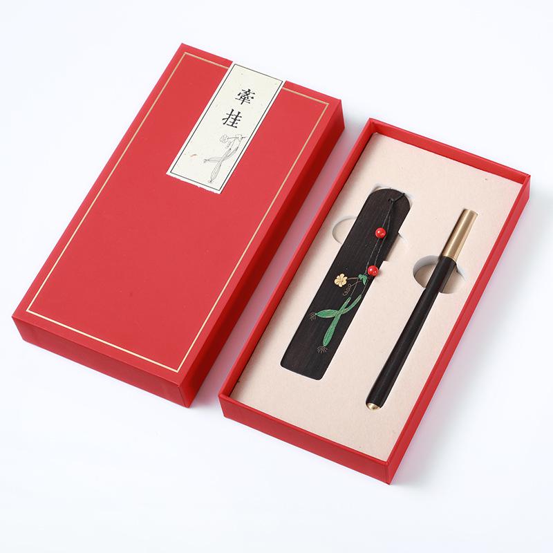 Chinese Style Stationery Bookmark & Notebook Gift Set for Business & School Souvenirs