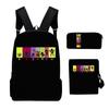 Popular Novelty Friday Night Funkin 3D Print 3pcs/Set School Bags Laptop Daypack Backpack Inclined shoulder bag Pencil Case