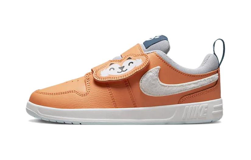 

Nike Pico 5 Нескользящие Амортизирующие Устойчивые к истиранию Низкие Повседневные Кроссовки Белый Оранжевый Дети Возраст 3 7 Лет DQ8372-800 35