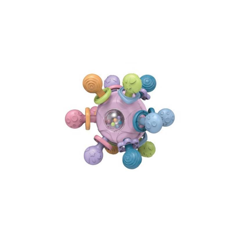 Baby Handheld Chew Toy Plastic Soft Grip Infants