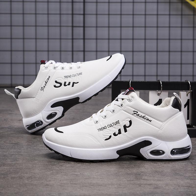 Sneakers Men's Spring New Men's Casual Shoes Shoes Leather Running Shoes Student Shoes Cross