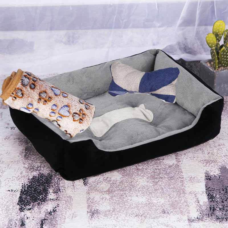 Four Seasons Universal Pet Nest: Warm Cushion for Large Dogs & Cats