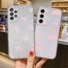 Case for Samsung Galaxy S26 S20 Plus S24 S23 Ultra S21 Note 20 Ultra 10 S22 FE S25 Edge Phone Cover Cartoon Bow