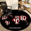 1pc ONE DIRECTION Chair Carpet for Office Non Slip, Lightweight, Machine Washable Rug for Office, Sleeping, Room Holiday Decor