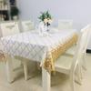 Waterproof, Oil-Proof And Anti-Scalding Coffee Table Tablecloth Leave-In Rectangular Dining Table Cloth Household Living Room Light Luxury