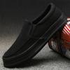 Fashion Autumn Men Casual Canvas Shoes 2025 New Breathable Soft Slip-On Leisure Men Loafer Sneakers Comfort Low-top Sneakers Footwear