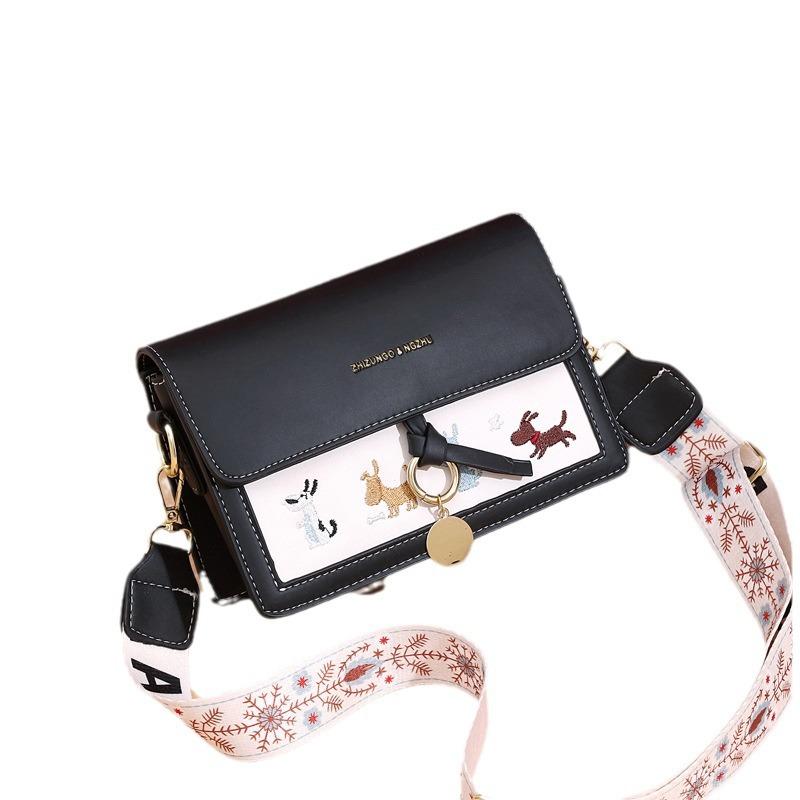 Valentine's Day bag shoulder bag messenger bag Korean version ins small square bag texture women's bag bagsins wind