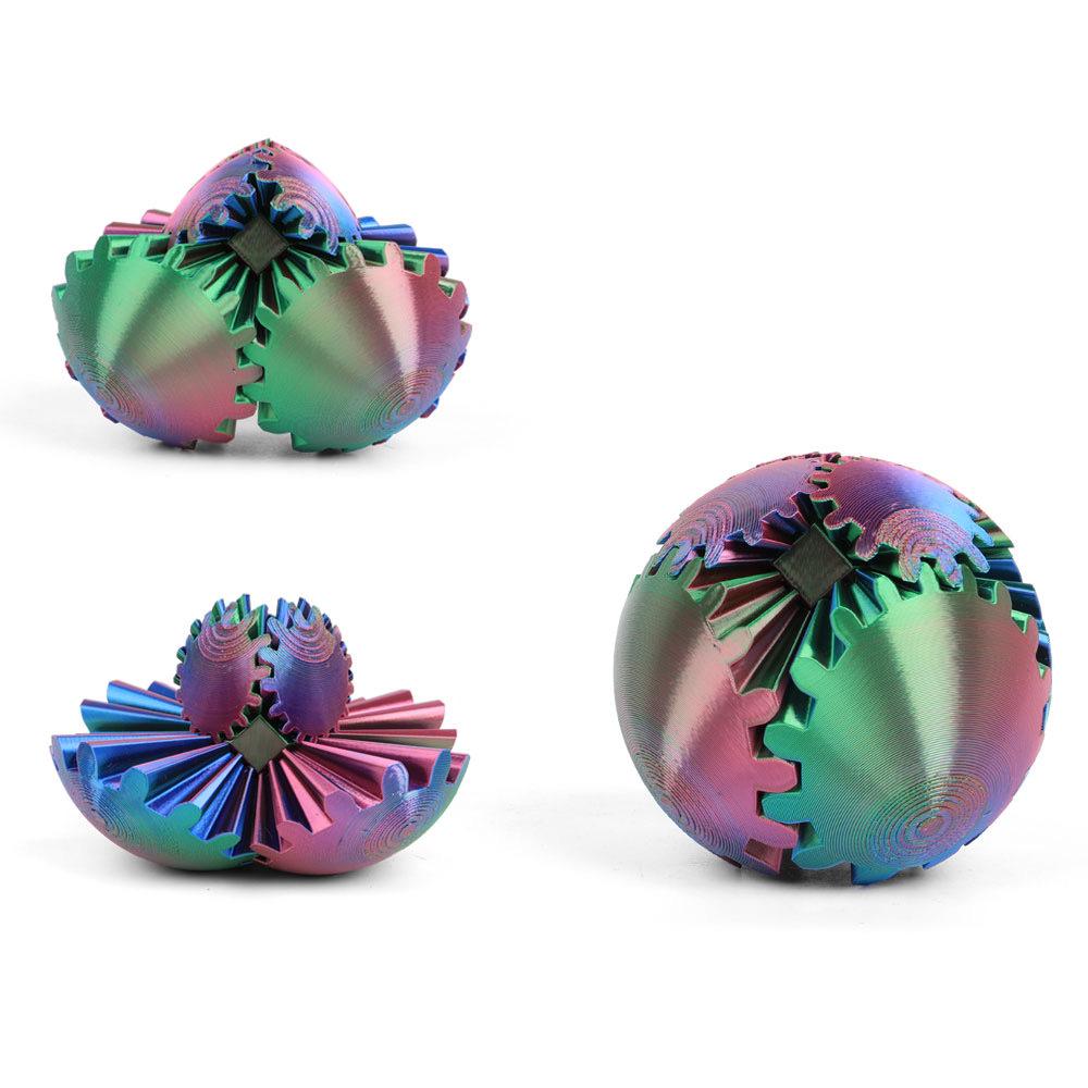 3D Gear Ball: Popular Stress-Relief Rotating Toy