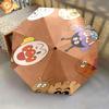 Anpanman Theme Folding Umbrella Waterproof Windproof Umbrella Kids Cartoon Umbrella for Outdoor Daily Use