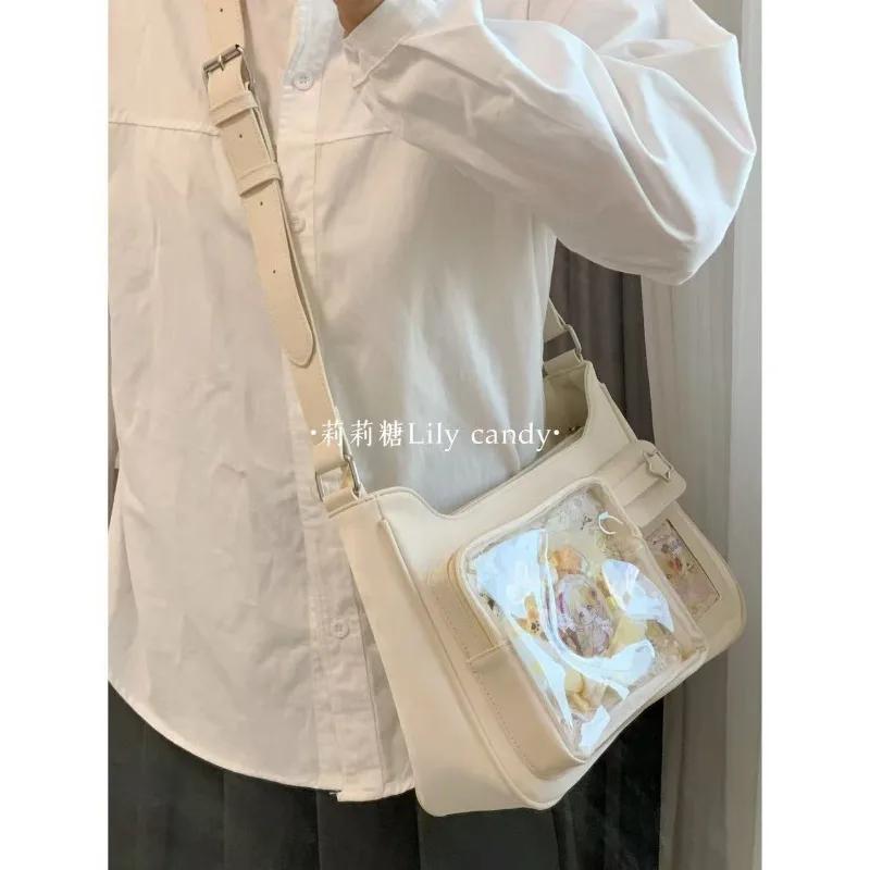 Ita Bolsos Daily Using Hand Bag Ladies Crossbady Sac Femme Shoulder Bags for Women Transparent Bolso