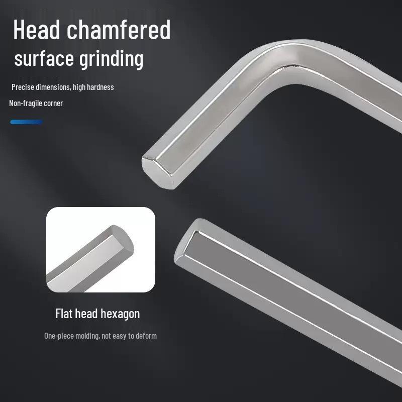 Набор оцинкованных Г-образных шестигранных ключей M2.5 (Standard White)