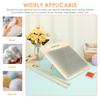 Carding Brush Set 25x25 Cm Rubber & Gauze Blending Board with Wool Brush Wool Needle Felting Tools for Felt Making Craft DIY
