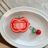 Tomates criativos de desenho animado para capa de fone de ouvido AirPods Pro1/1ª geração Pingente Pro AirPods 1