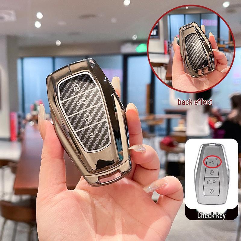 Key Fob Covers for Geely Models: GL, Emgrand, Xingyue, Boyue, Xingrui, Binyue, Binrui, Borui, Galaxy, L7x6.