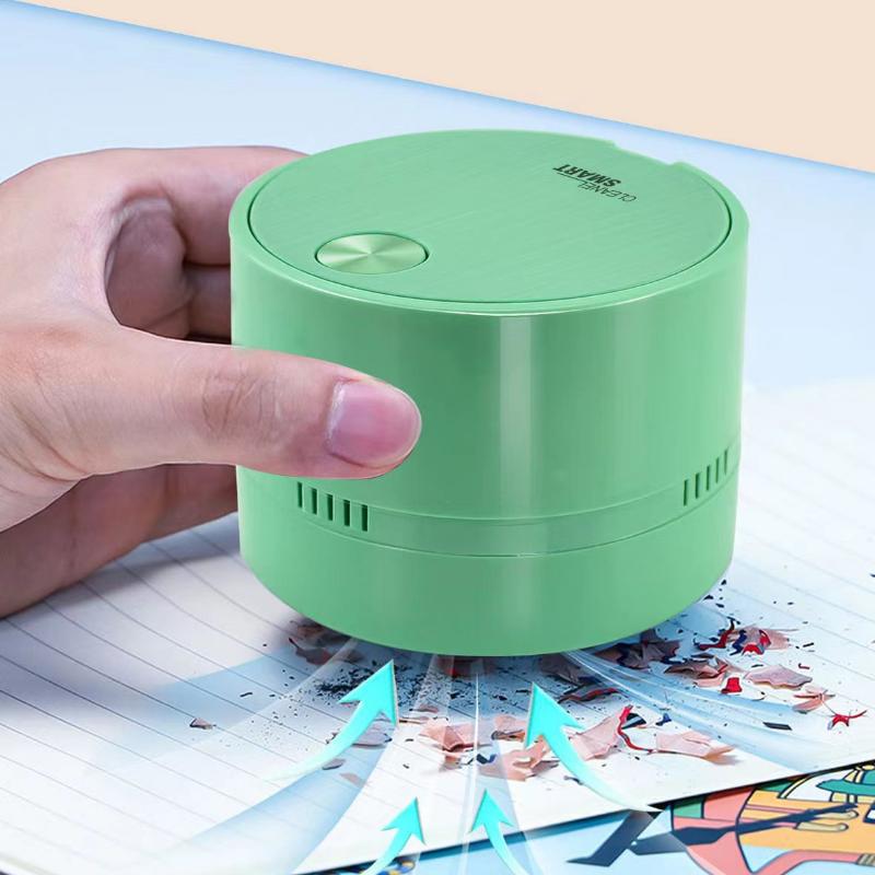 Mini Desktop-Reiniger Tragbarer Staubsauger Auto Büro Schreibtisch Staub Zuhause Tischkehrer Desktop-Reiniger Auto Elektrogeräte