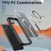 Coque Magnétique Anti-chute avec Trous de Refroidissement Militaire pour Samsung Galaxy Xcover 7 Support Métallique Cadre en TPU Couvercle Arrière en Plastique Dur