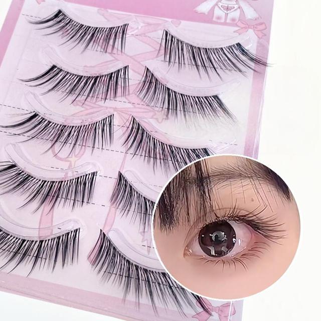 denivyse - Rabbit Natural Multipack False Eyelashes Black - One Size