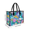 Floral Pattern Tote Bag Casual Daily Handbag Large Capacity Reusable Shopping Bag