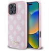 Etui do iPhone 16 Pro Max Guess Peony Script MagSafe różowy
