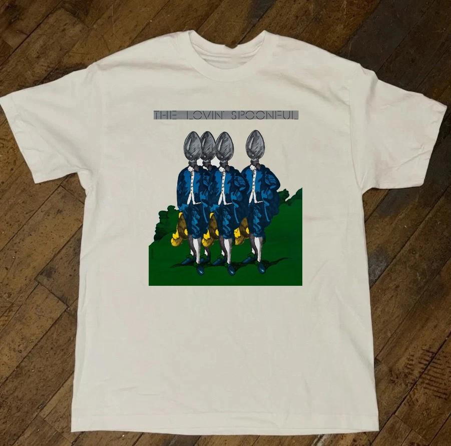 

The Lovin Spoonful White Color All Size S to 5XL T-shirt Gift For Fan MI1004 S разноцветный