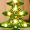 DIY Diamond Painting LED Night Light Christmas Snowman Table Lamp 25x14cm