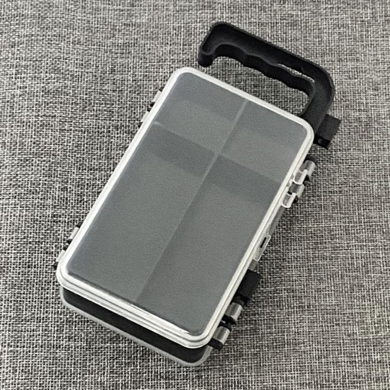 Double-sided 8 Compartments Fishing Tackle Box Baits Lure Hooks Storage Box Fishing Accessories Convenient Storage Case