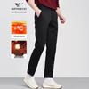 SEPTWOLVES Men's Fleece-Lined Casual Trousers