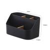 Desktop Storage Box Multi-functional Makeup Brush Remote Control Holder Plastic Storage Dividing Box Office Supplies Organizer