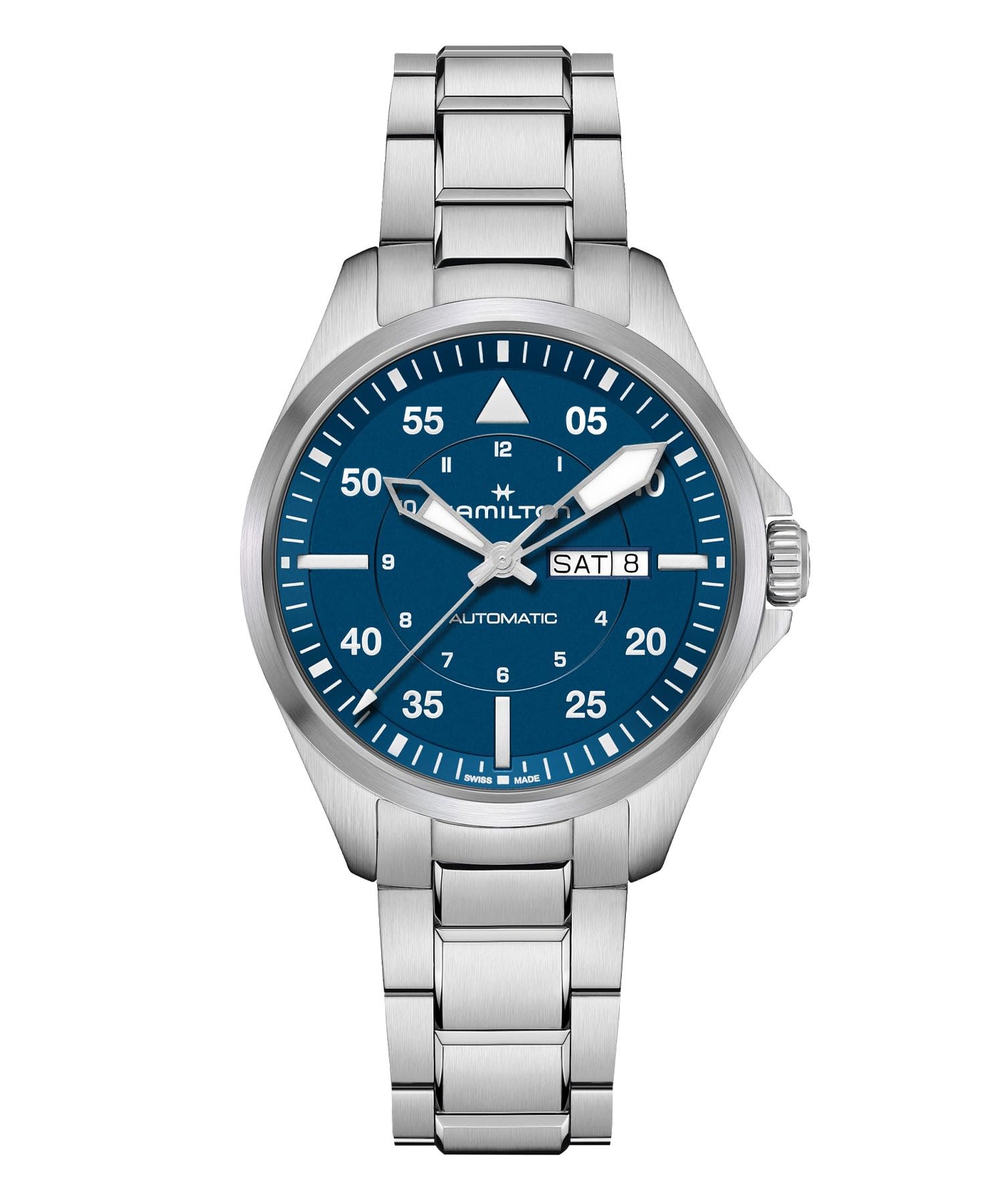 

HAMILTON Watch Regular Warranty Khaki Aviation Pilot Day Date Mechanical Automatic Winding H64635140 Gent Imported [Hamilton] [Regular Product]