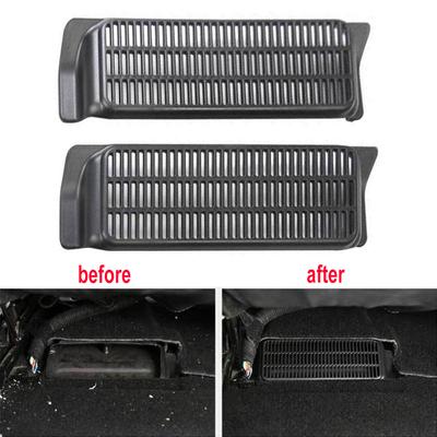 Tesla Model 3 2017-2022 Under Seat Rear Air Vent Protect Cover Anti-blocking Backseat Outlet Grille Car Accessories Interiors 2X