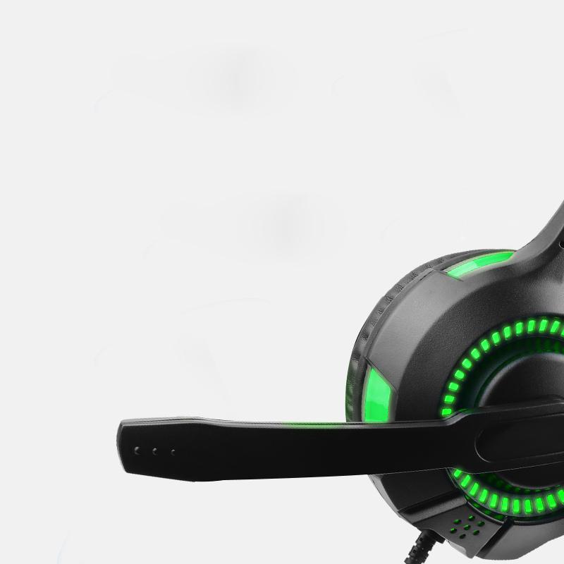 Usb Rgb Light Gaming Headset Headphones With Microphone For Pc Computer For Xbox One Professional Gamer Surround Sound Rgb Light