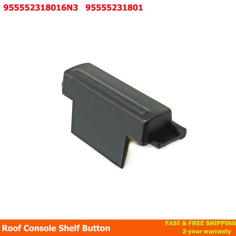 95555231801 Pulsante Scaffale Console Tetto Auto per Porsche Cayenne 955 9PA Porta Occhiali Scatola Interruttore Tetto Apribile 955 552 318 016 N3